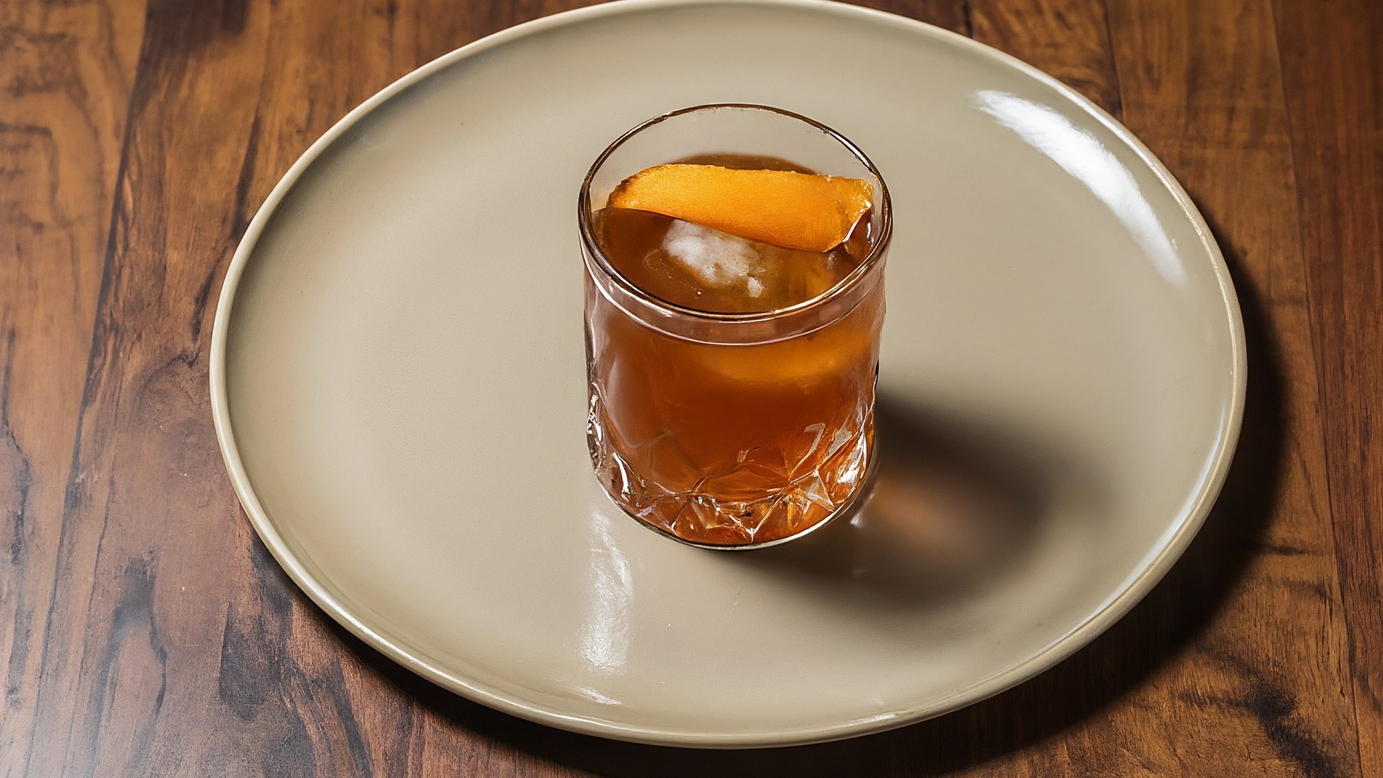 Apple Cider Old Fashioned Cocktail