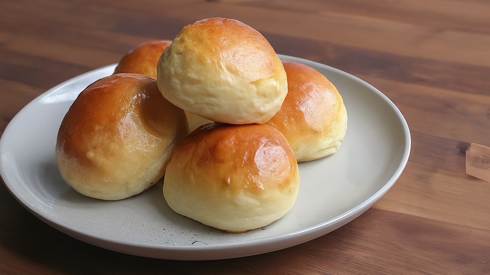 Homemade Brioche Dinner Rolls