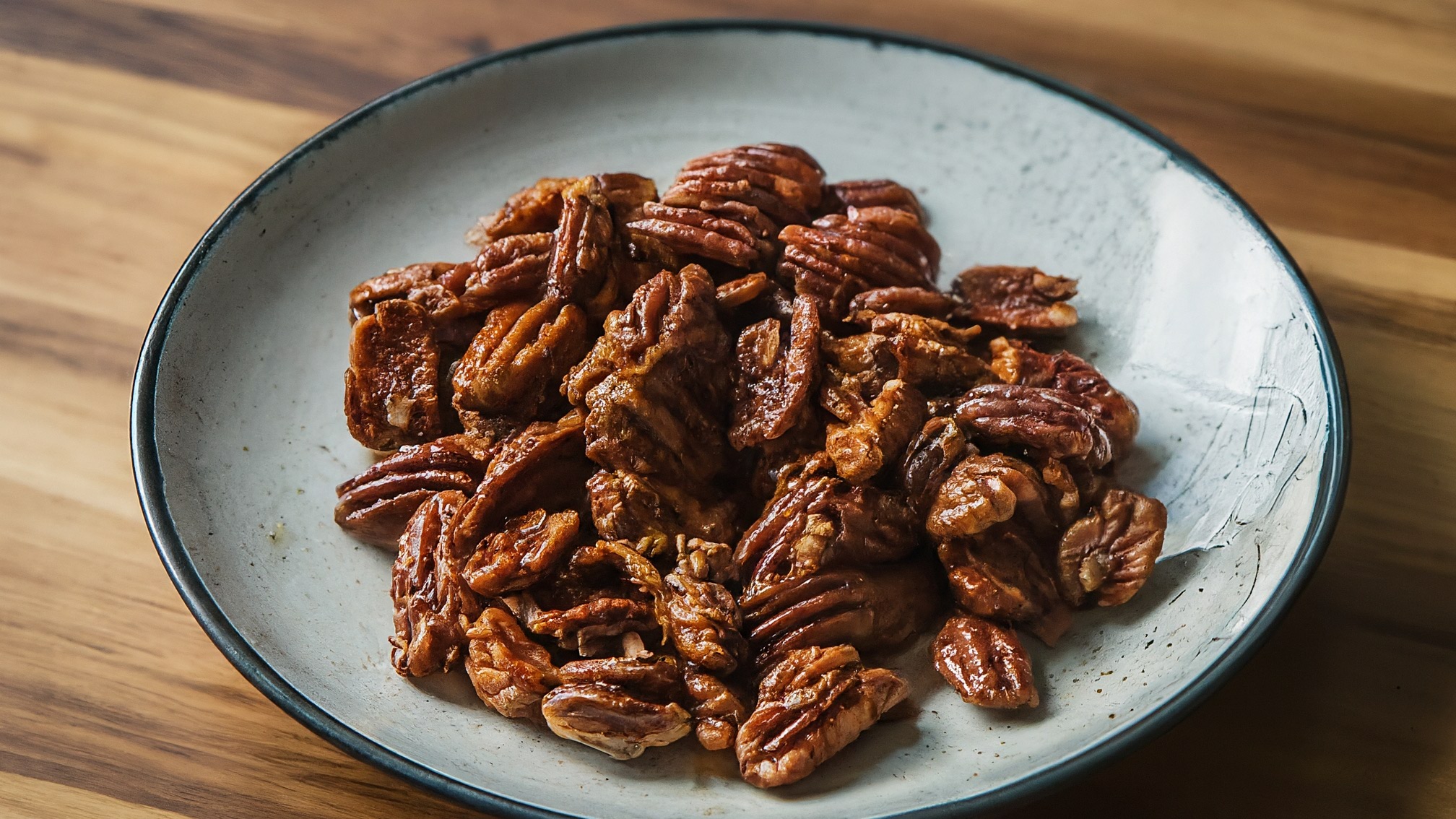 Quick Stovetop Candied Pecans