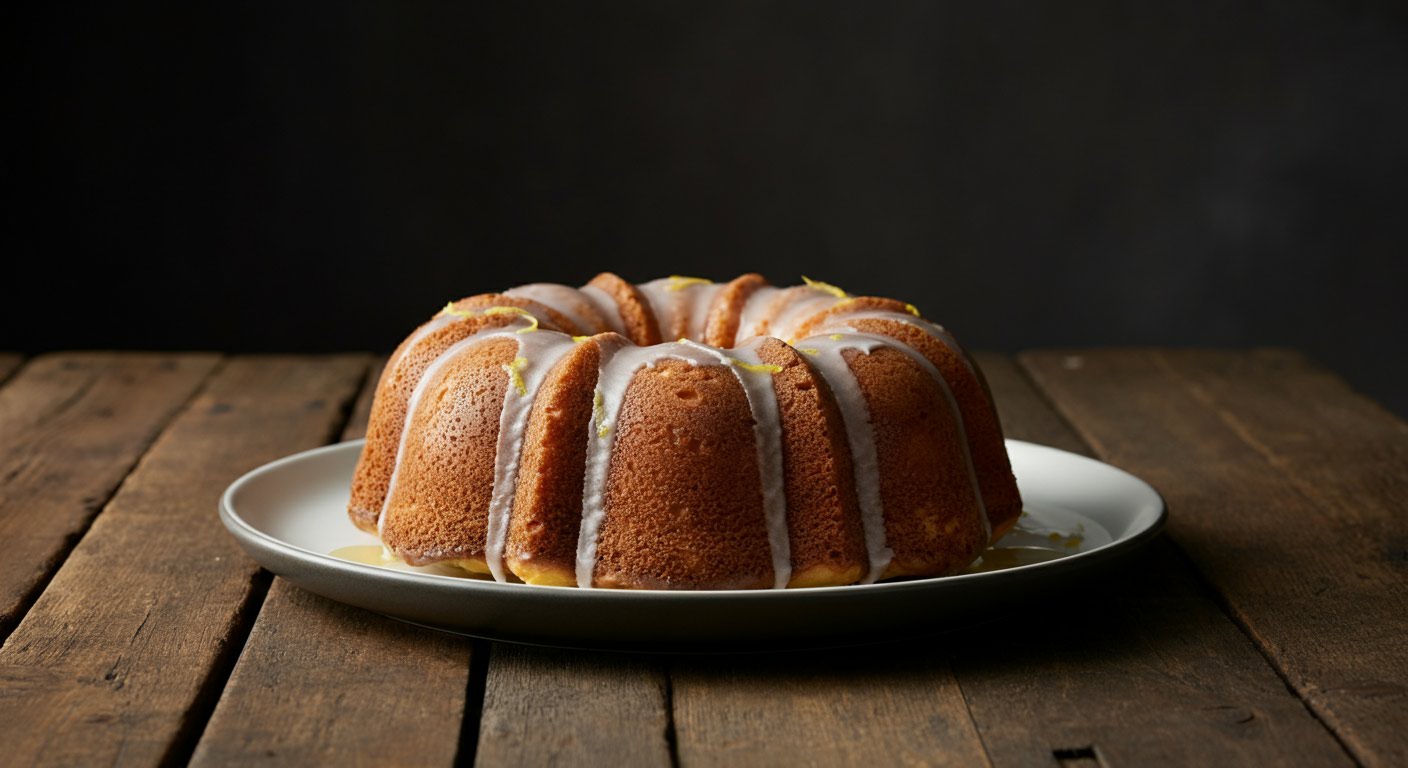 Glazed Lemon Chiffon Bundt Cake